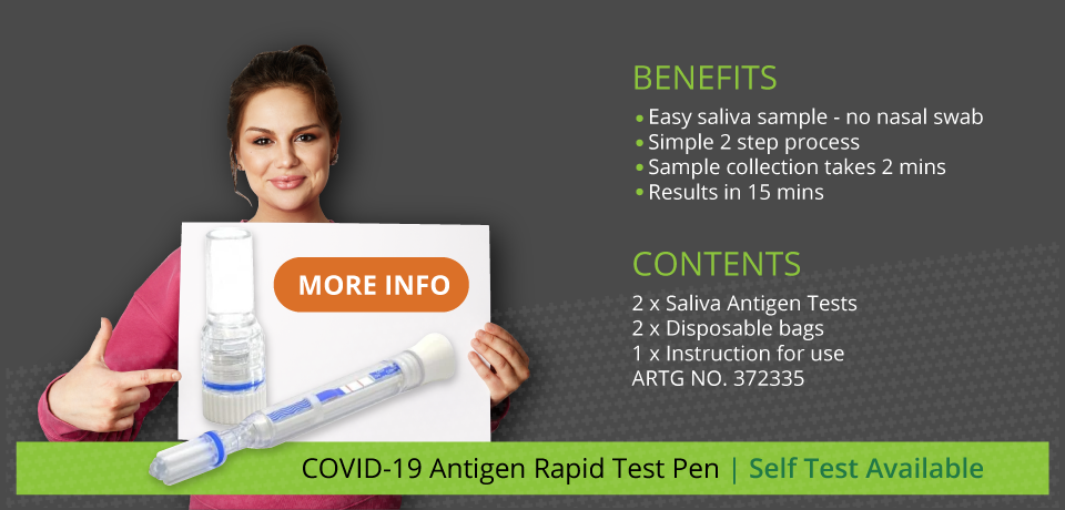 scfa covid19 antigen rapid test pen sunshine coast